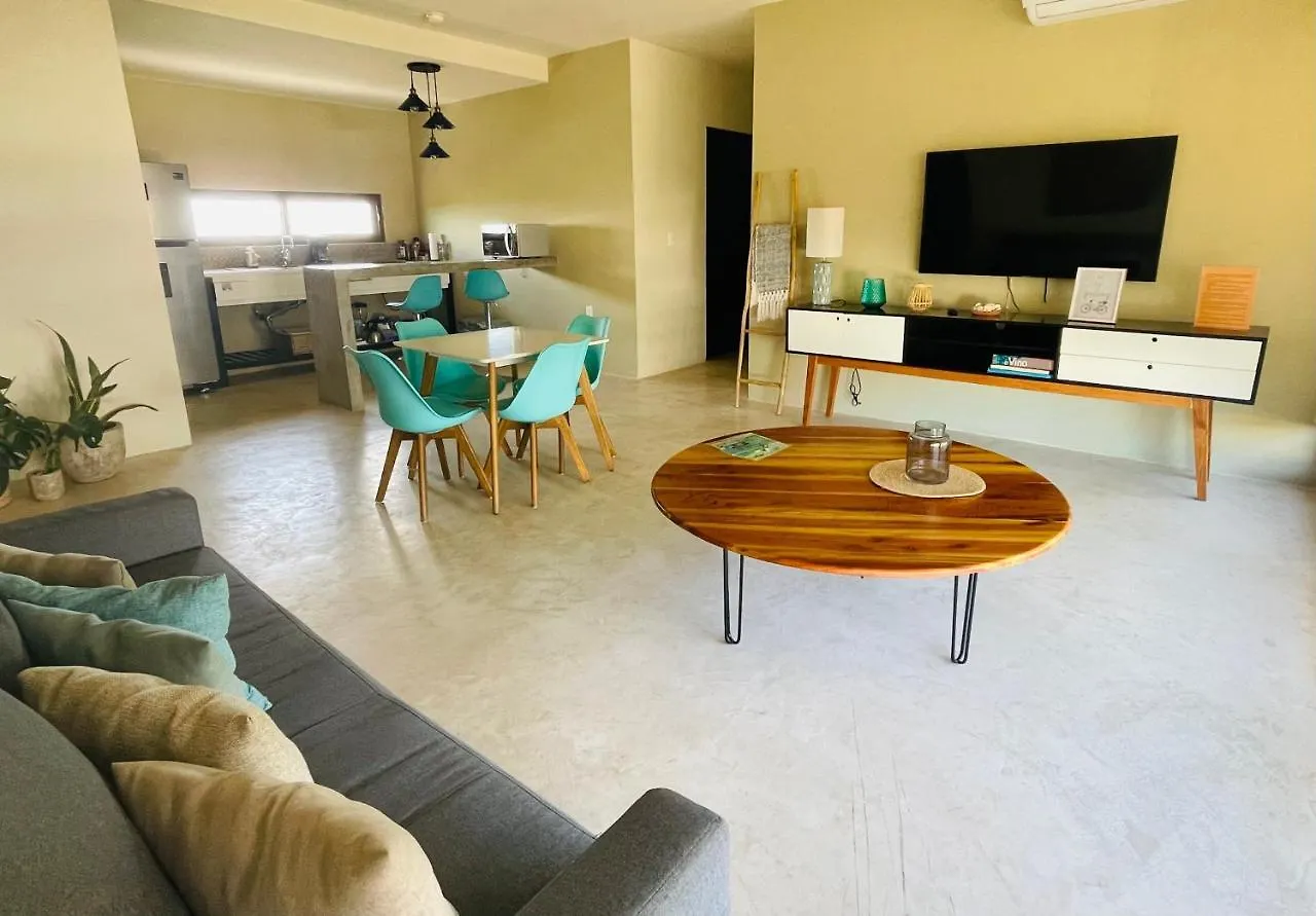 Family Apartment In Beautiful Residential Complex In Holbox