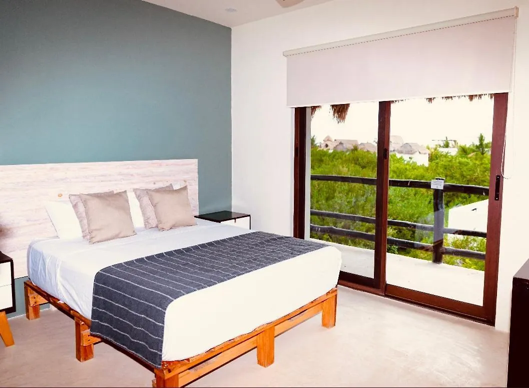 Family Apartment In Beautiful Residential Complex In Holbox Holiday home