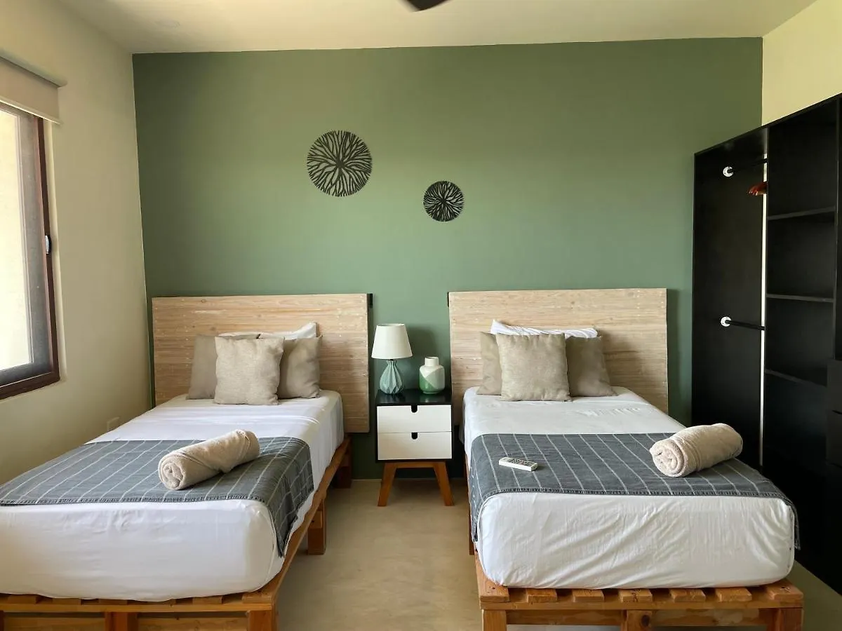 Family Apartment In Beautiful Residential Complex In Holbox
